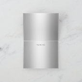 シルク ダマスク 25周年 結婚記念日 感謝 (内部)