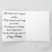 「シルク&ライト:窓のポートレート」カード カード (内部)