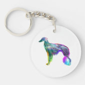 シルケンウィンドハウンド – Wispy Silken キーホルダー (正面)