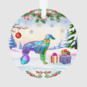 シルケンウィンドハウンド X-mas オーナメント (裏面)