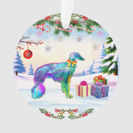 シルケンウィンドハウンド X-mas オーナメント