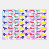 シルケンウィンドーランニングンド ラッピングペーパーシート (正面3)