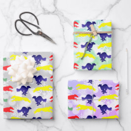 シルケンウィンドーランニングンド ラッピングペーパーシート