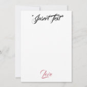 シルケンバラ サンキューカード (裏面)