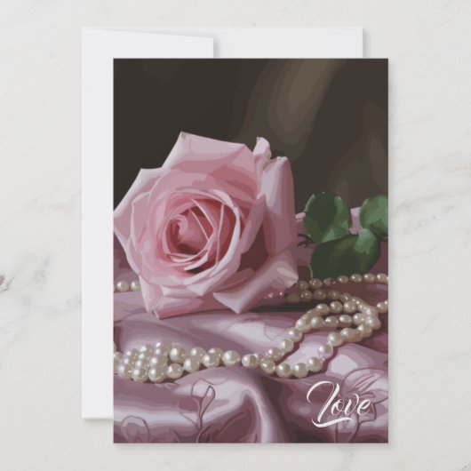 シルケンバラ サンキューカード (正面)