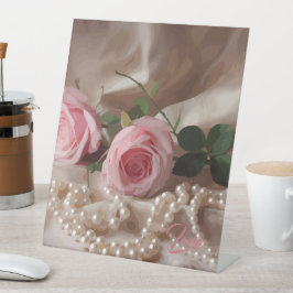 シルケンバラ 台座サイン