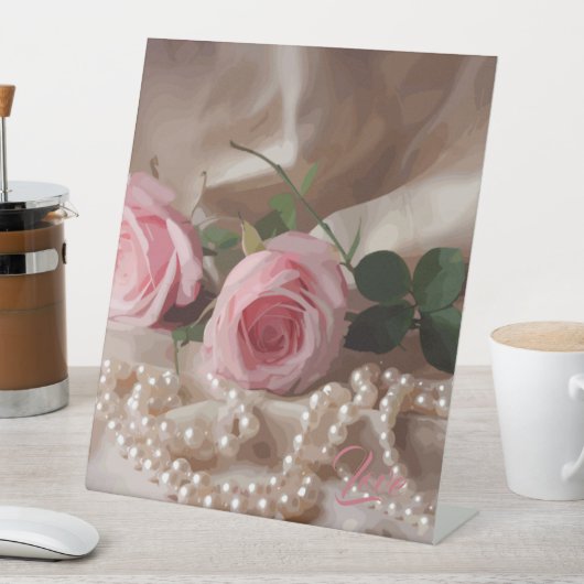 シルケンバラ 台座サイン (インサイチュ)