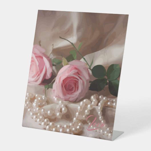 シルケンバラ 台座サイン (正面)