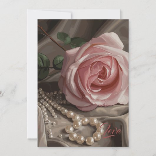 シルケンバラ 招待状 (正面)