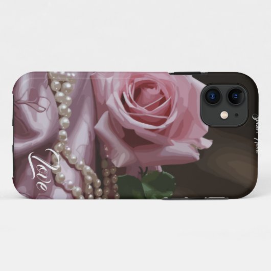 シルケンバラ Case-Mate iPhoneケース (裏面(横))