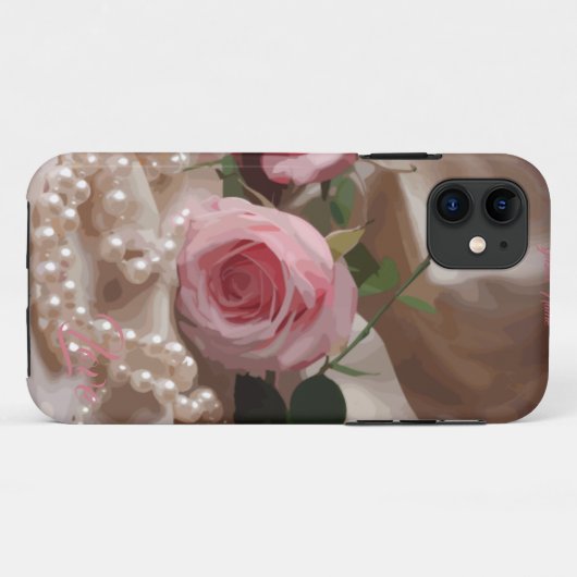 シルケンバラ Case-Mate iPhoneケース (裏面(横))