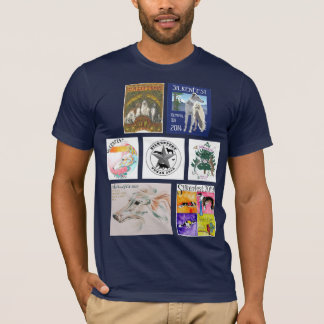 シルケンフェストロゴ男性のTシャツ最終版 Tシャツ