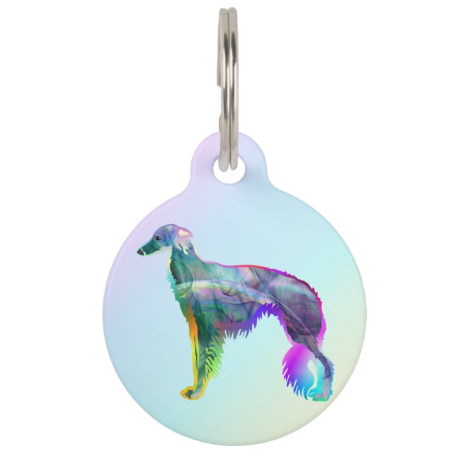 シルケン・ウィンドハウンド ペット　ネームタグ (正面)