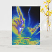 シルスクロドフォルビービーチ カード (黄色い花)