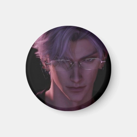 シルスラブ&深い宇宙アニメマグネット マグネット (正面)