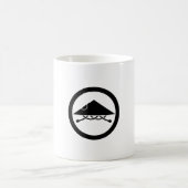 シルセルコーヒーマグの足軽兜 コーヒーマグカップ (中央)