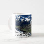 シルソーン山の近くのグリーンバレー コーヒーマグカップ (正面左)