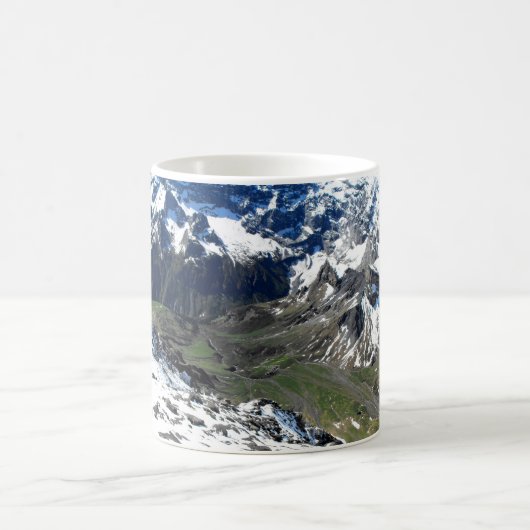 シルソーン山の近くのグリーンバレー コーヒーマグカップ (中央)