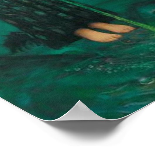 シルチェインヴィディオサジョンウィリアムウォーターハウス ポスター (角)