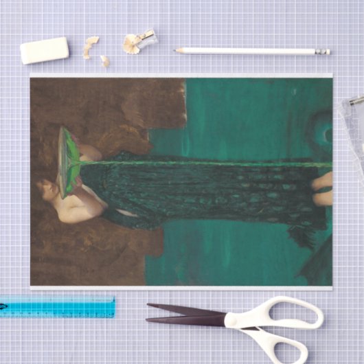 シルチェインヴィディオサジョンウィリアムウォーターハウス 薄葉紙 (クラフト)