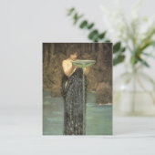 シルチェインヴィディオサバイJ Wウォーターハウス1892 ポストカード (スタンド正面)