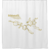 シルデナフィル勃起不全金ゴールド式 シャワーカーテン (正面)