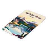 シルトバ湖 スロバキア マグネット (左側)