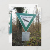 シルド・ナチュシュツゲビエ ポストカード (正面/裏面)