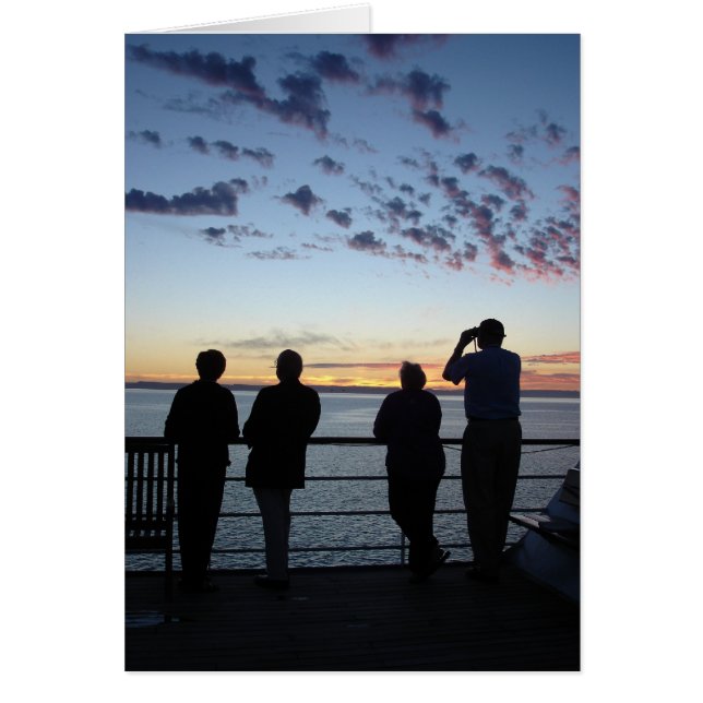 シルハウエットアットサンセット (正面)