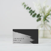 シルバエレガントグブラシII 名刺 (スタンド正面)