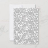 シルバエレガントーの白いレースが日付を変更 (裏面)