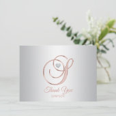 シルバエレガントーグレイバラ金ゴールドありがとう | S サンキューカード (スタンド正面)