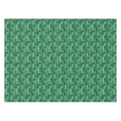 シルバエレガントーツリーズクリスマス テーブルクロス (正面(横))