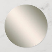 シルバエレガントール結婚のメニュー メニュー (裏面)