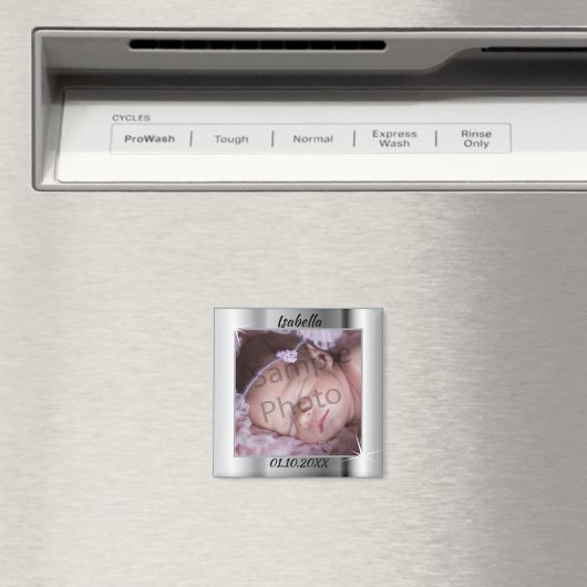 シルバエレガントー写真フレーム マグネット (インサイチュ (食洗機))