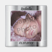 シルバエレガントー写真フレーム マグネット (正面)