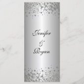 シルバエレガントー結婚のメニュー メニュー (裏面)