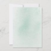 シルバエレガントー・グリーナリーセーブ・ザ・デート案内 案内状 (裏面)