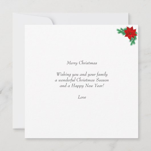 シルバカスタムークリスマスの小妖精や小人写真&かわいい家族 (裏面)