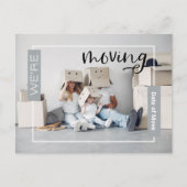 シルバカスタムー写真移動案内カード ポストカード (正面)
