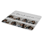 シルバスタイリッシュー写真コラージュ賞母マザーズ・デイ カッティングボード (角)