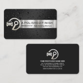 シルバストライプーオンクリスタルウォーターズディテーター 名刺 (正面/裏面)