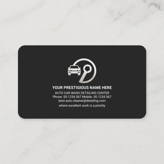 シルバストライプーオンクリスタルウォーターズディテーター 名刺 (裏面)