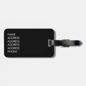 シルバティクス ラゲッジタグ (裏面横)