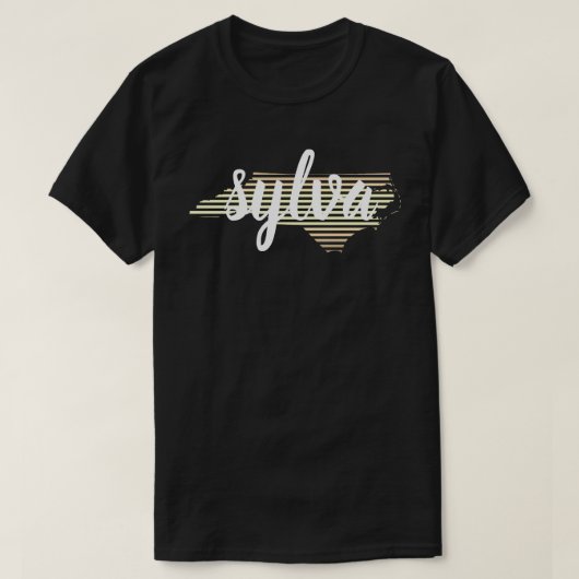 シルバノースカロライナのチルフェード Tシャツ (デザイン正面)