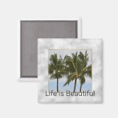 シルバパーソナライズされたー写真と文字 マグネット (正面/裏面)