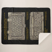 シルバビクトリアンス書ボックスオンシャーパブランケット シェルパブランケット (正面(横))