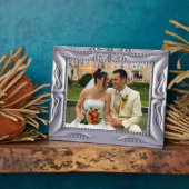 シルバファンシーーのフレームに写真を追加ここにプラーク フォトプラーク (側面)