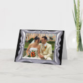 シルバファンシーーの枠に写真を追加 カード (正面)