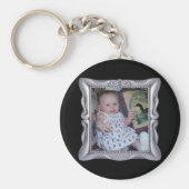 シルバファンシーーの枠に写真を追加 キーホルダー (正面)